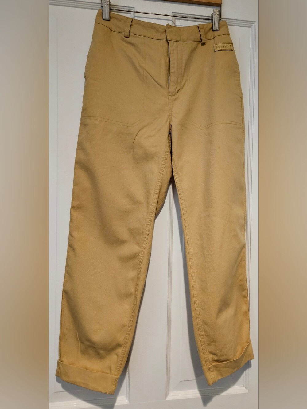 Penfield Women's Cropped Work Pants in Khaki
